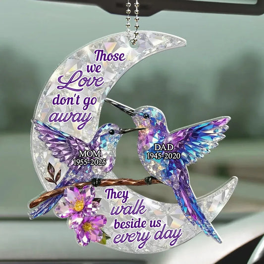They Never Go Away - Personalized Custom 3D Effect Car Ornament