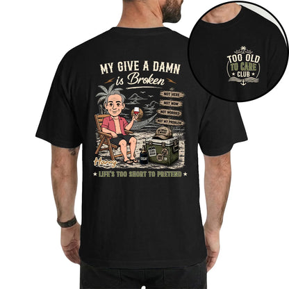 Old Enough To Decline - Personalized Custom Shirt