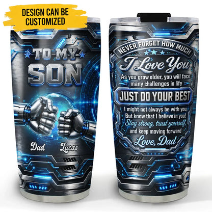 Stay Strong Trust Yourself - Personalized Custom 3D Effect Tumbler