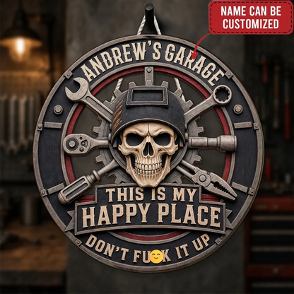 Dont Fvck It Up - Personalized Wood Sign