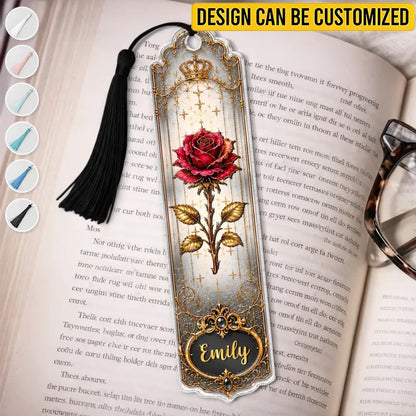 Custom Acrylic Bookmark - Personalized Bookish Gifts For Book Lovers, Bookworms, Readers - Between The Pages