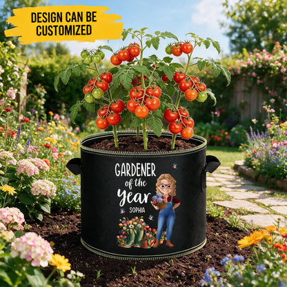 Custom Gallon Grow Bag- Personalized Garden Gifts For Gardeners - Garden Magic Maker
