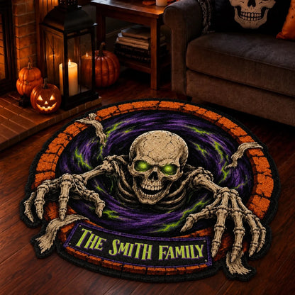 Custom Shaped Doormat - Personalized Halloween Decor Birthday Gifts For Mom, Dad, Brother, Sister - Enter If You Dare