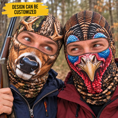 Custom Funny Ski Mask - Personalized Birthday Gifts For Ski Lovers - Master Of The Wild Woods