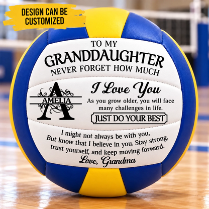Custom Name Volleyball Gifts For Daughter, Granddaughter, Son, Grandson - Personalized Volleyball