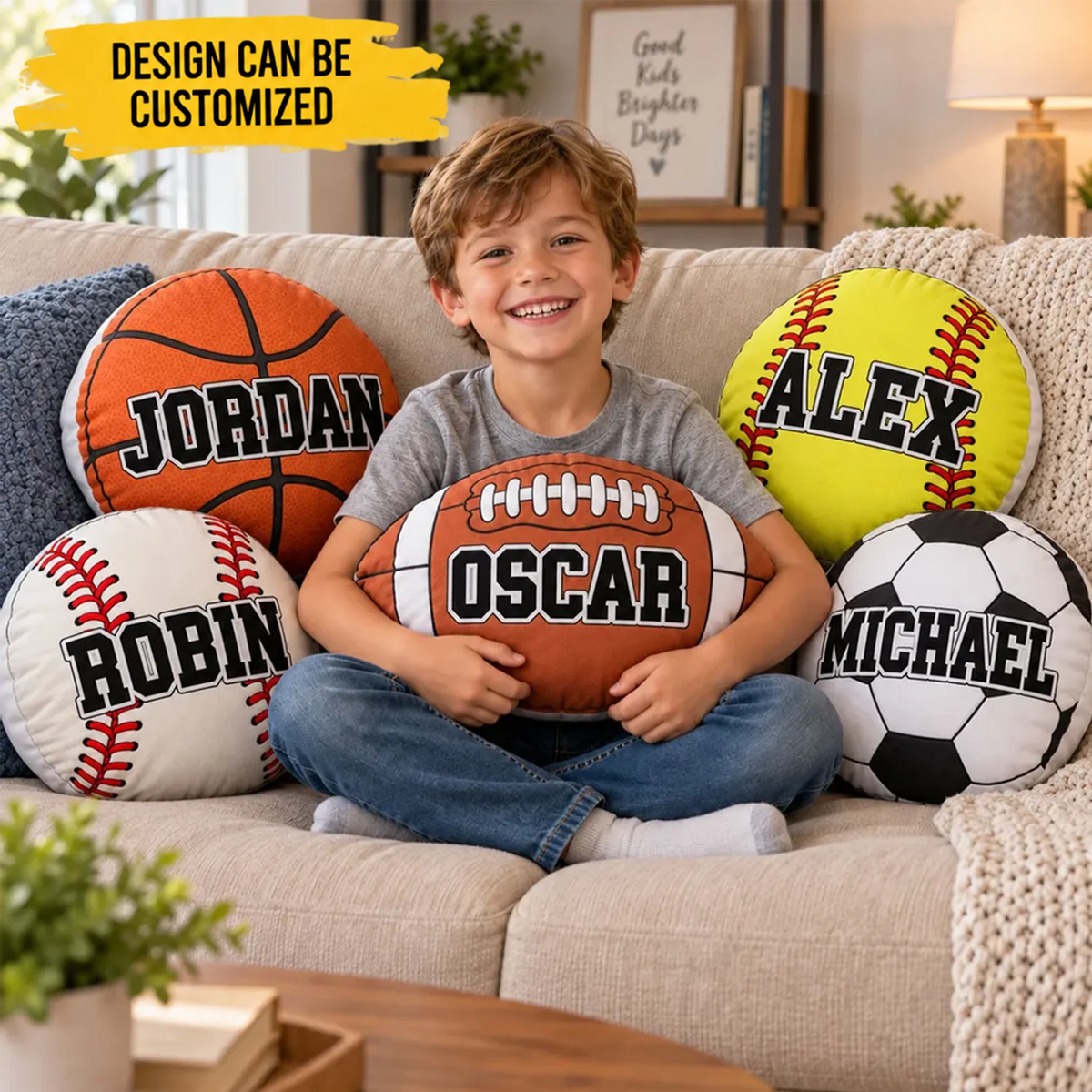 Sport Lover - Personalized Shaped Pillow